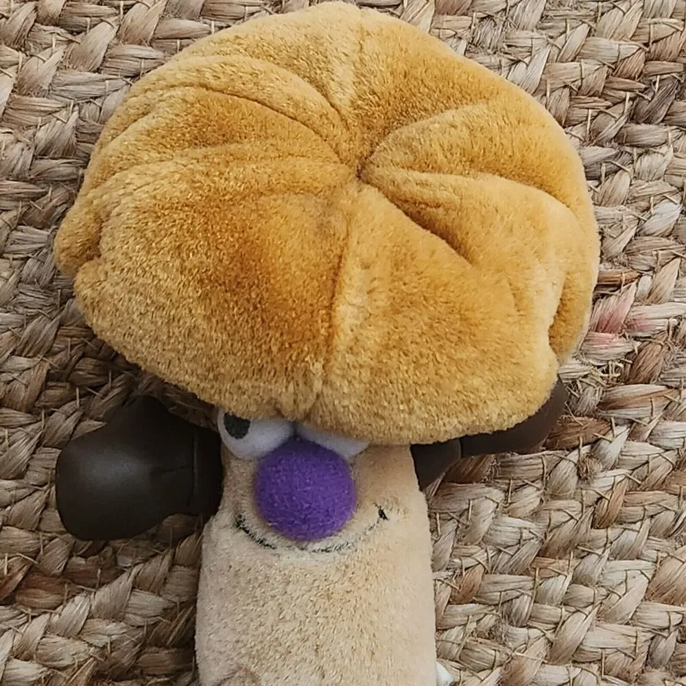ToyBox Creations Plush Moy Mushroom Vegetable Friends Stuffed Vintage‎ 90s